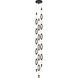 Tentacles LED 75.88 inch Black Pendant Ceiling Light